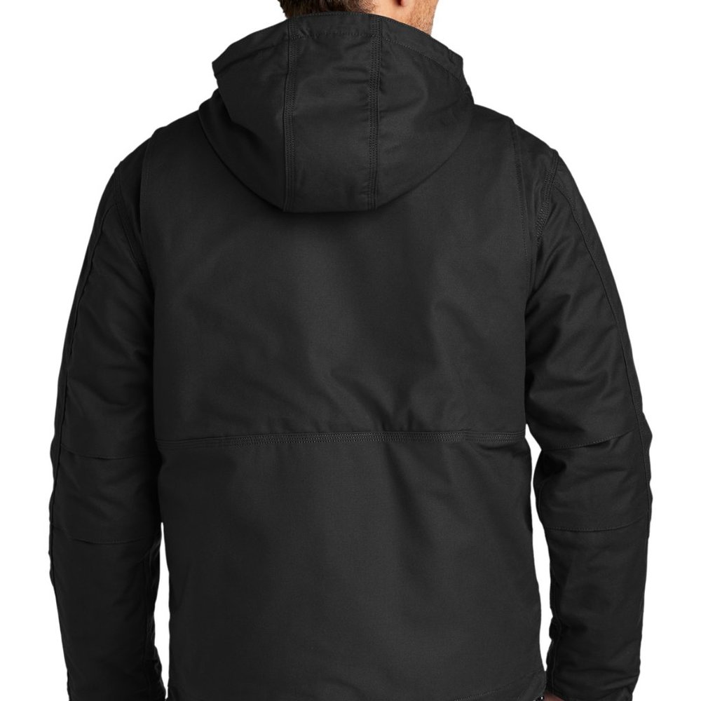 (NWT) Carhartt Mens Full Swing Cryder Zip Up Jacket Black - Picture 7 of 7